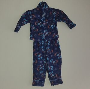 Vtg Y2K Blue's Clues Hockey PJ Set Size 18 Months